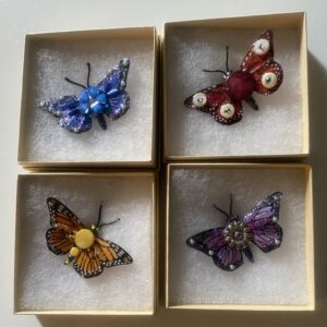 PIN BUTTERFLY VB