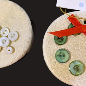 ORNAMENT ROUND XMAS AO