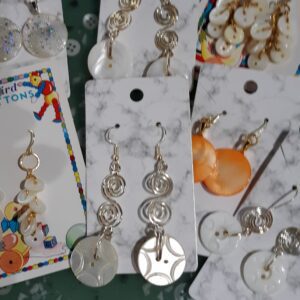 Colorful hot air balloons floating over scenic landscape